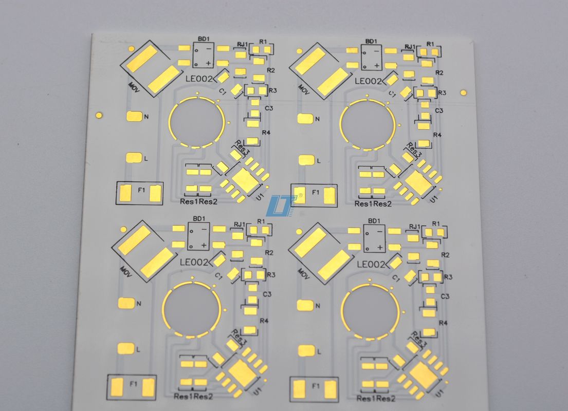 Trwałe Rozmiar 2mm~200mm Ceramic PCB Board AL2O3 ALN Black Solder Mask