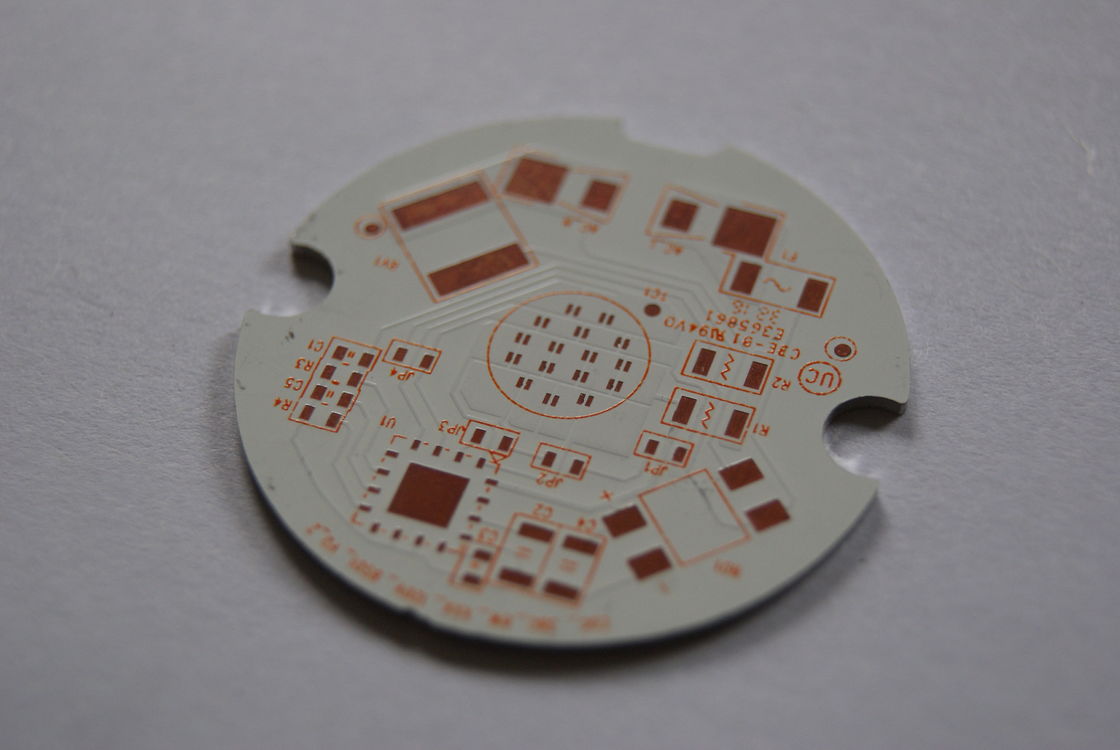 Niestandardowa płytka podłoża IMS PCB przewodność cieplna Klienci wymagają maski lutowej kolor