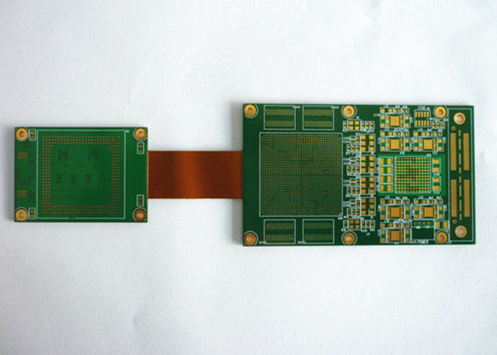 Gęstość Sanforized Rigid Flex PCB Assembly 1-28 warstw 52L 0,5-10mm Radiusz gięcia
