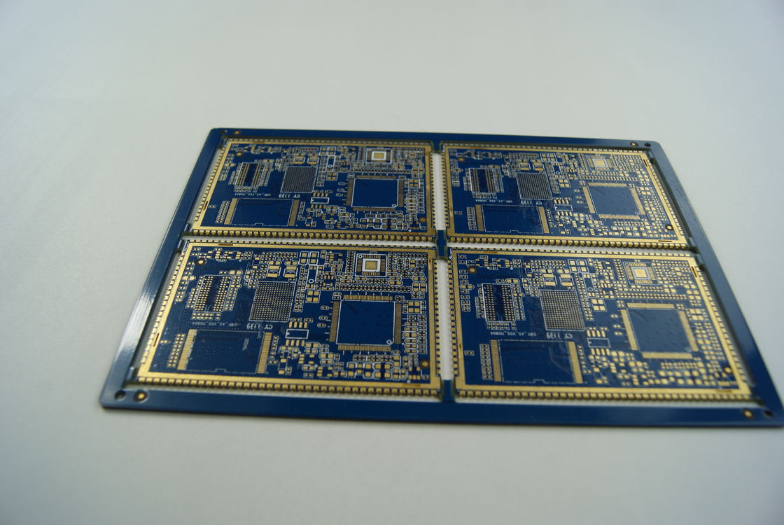 Wpływowa srebrna płytka PCB wielowarstwowa z maks. wielkością 600 mm * 1200 mm
