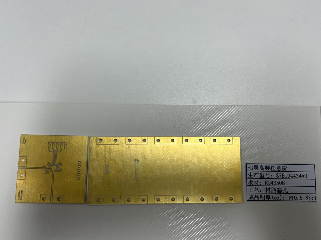 7 warstw Rogers PCB tablicy z ENIG 3U