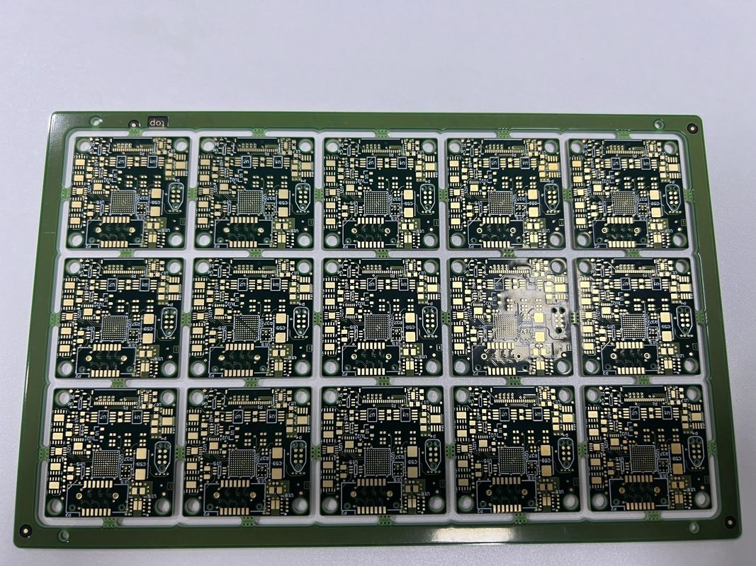 Wytrzymałe płyty drukowane HDI Fr4 It180 Półdziurka 0,25Mm Bga 6 warstwy