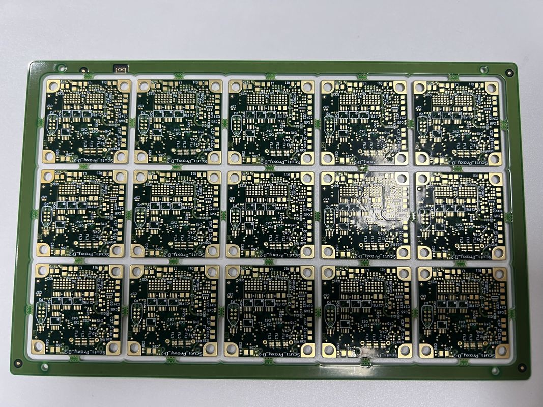 OEM 6 warstwa wysokiej prędkości płyty PCB z gniazdkiem lampy 0,4-3,2 mm Impedans Control