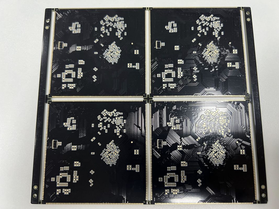 Wysokiej gęstości HDI PCB z półdziurą BGA 0,25 mm gniazdo lampy 10 1 stosunek widoczności