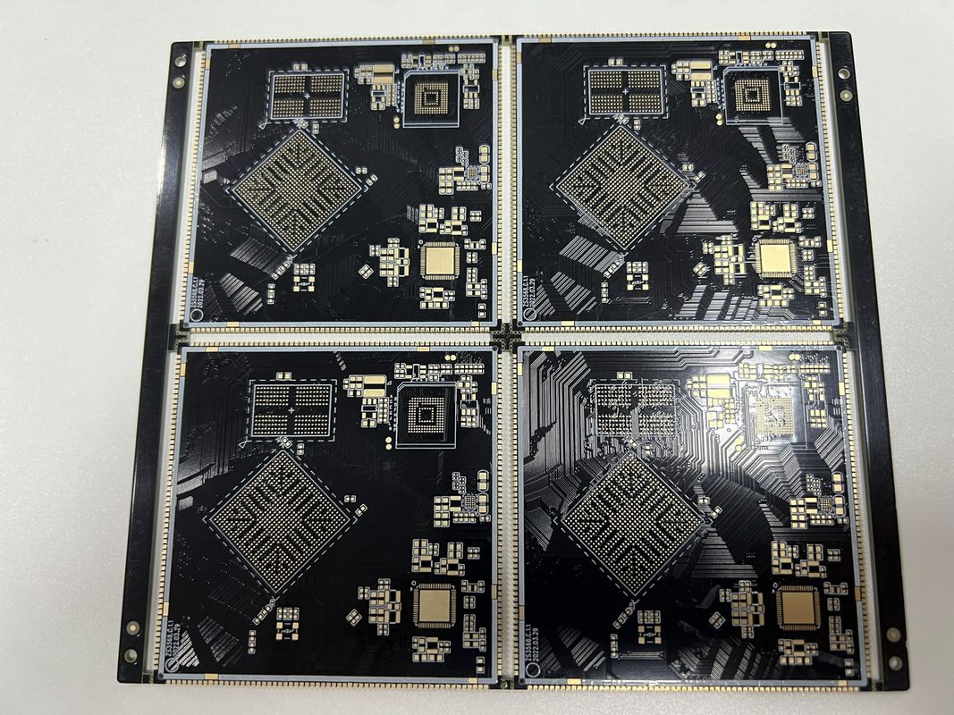 FR4 IT180 4-20 warstwy HDI PCB Board z kontrolą wielopielątrzystości i otworem 0,1 mm Nickel-Palladium BGA 0,2 mm