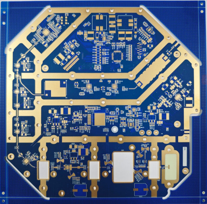 Zaawansowane płytki PCB HDI dowolnej warstwy do urządzeń Min. Pierścień obrotowy grubość 3 mil.