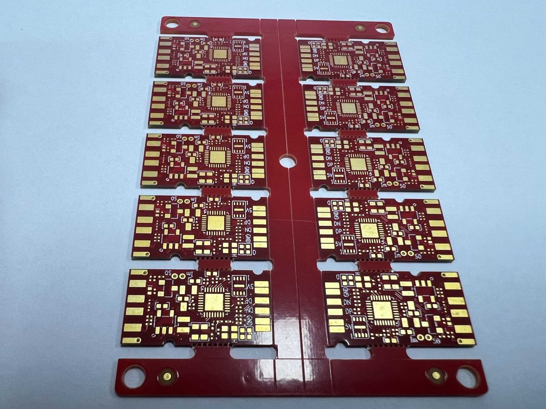 0.10 mm Minimalna średnica otworu Wielowarstwowa tablica PCB z 20um Cooper w otworach i 100% elektryczny test przed wysyłką