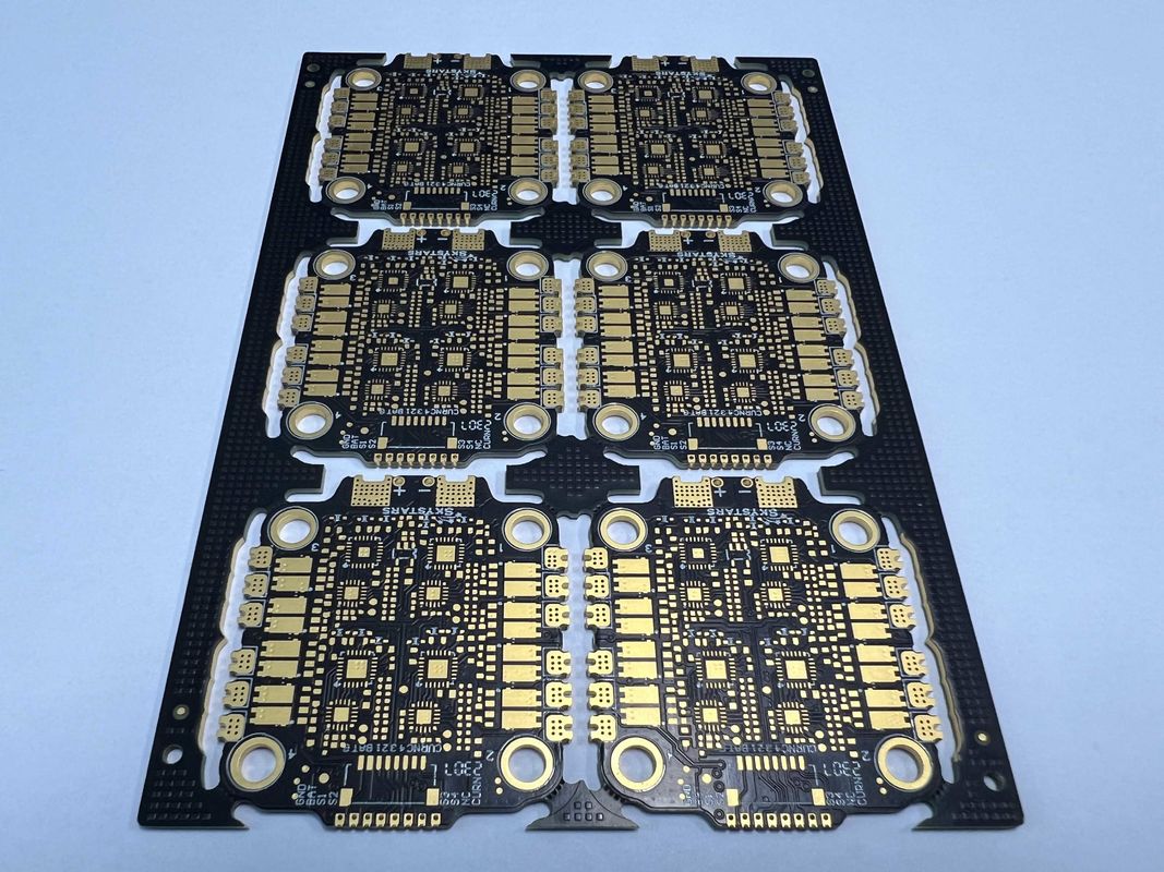 12OZ Miedziana wielowarstwowa tablica PCB z powierzchnią złotego zanurzenia do zastosowań i powierzchnią srebra zanurzenia