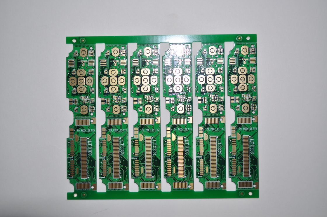 Materiały FR4 dwustronna płytka PCB ze standardową technologią i przestrzenią przewodnika 5 mil