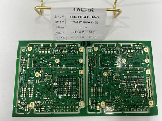 Density Interconnector 6-32L HDI PCB Board 3/3 Mil Z 0,25mm BGA IT180 ENIG3-8u