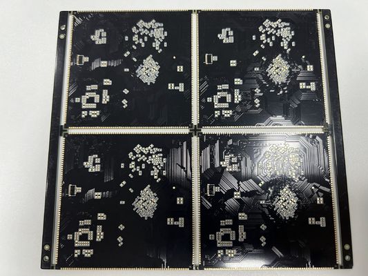 Wysokiej gęstości HDI PCB z półdziurą BGA 0,25 mm gniazdo lampy 10 1 stosunek widoczności